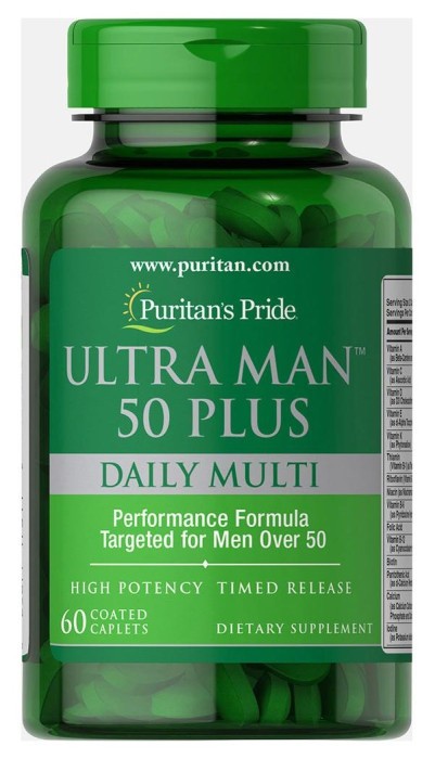 Ultra Man™ 50 Plus - 60 Caplets, укр, укр
