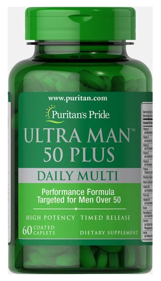 Ultra Man™ 50 Plus - 60 Caplets (DSN_100-41-2969026-20)