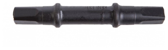 Вал каретки L126мм під квадрат Kenli KL-02 (ED), укр
