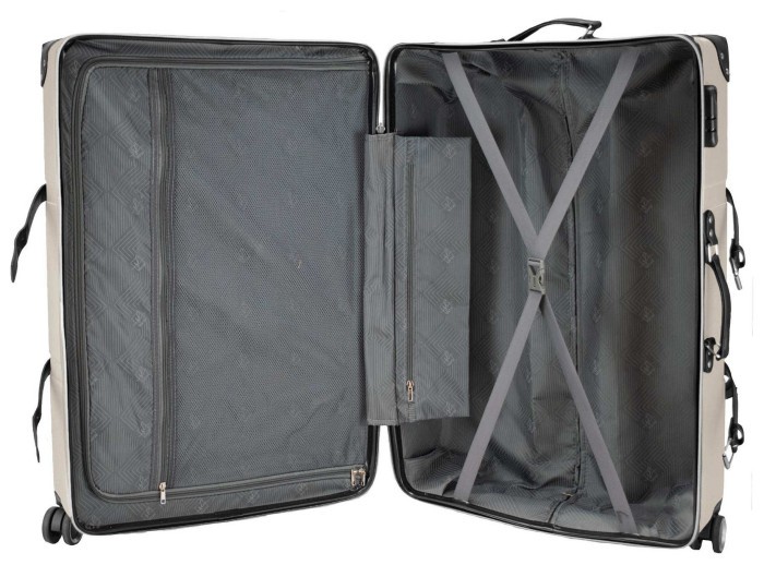 Валіза Semi Line 28" (L) Champagne/Black (T5674-4)
