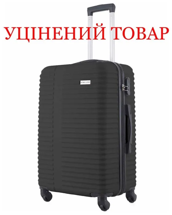 Чемодан Semi Line 24" (M) Black (T5647-3) Discounted