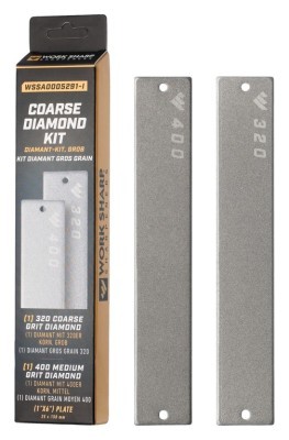 Work Sharp набір змінних пластин Coarse Diamond (320/400) для точилки WSBCHPAJ-PRO, 2 шт