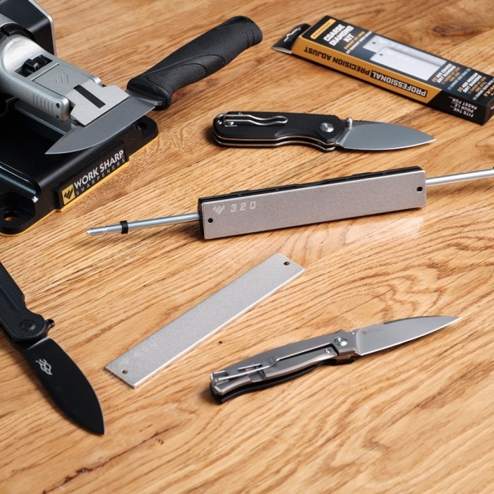 Work Sharp набір змінних пластин Coarse Diamond (320/400) для точилки WSBCHPAJ-PRO, 2 шт