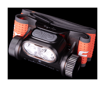 Ліхтар налобний Fenix HM65R-T V2.0 темно-фіолетовий