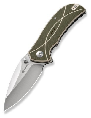 Ніж складаний туристичний Sencut Hyrax, (8.4 см) 9Cr18MoV / G10 сірий