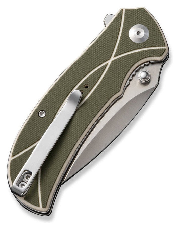 Ніж складаний туристичний Sencut Hyrax, (8.4 см) 9Cr18MoV / G10 сірий