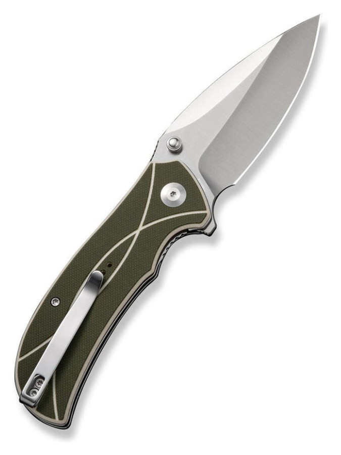 Ніж складаний туристичний Sencut Hyrax, (8.4 см) 9Cr18MoV / G10 сірий, укр, укр