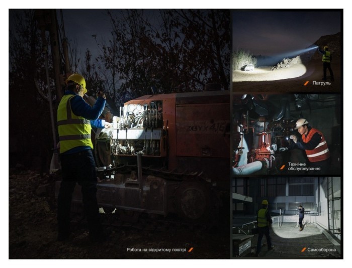 Фонарь ручной Fenix C5 Pro