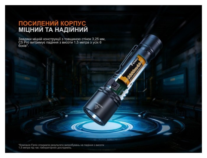 Фонарь ручной Fenix C5 Pro