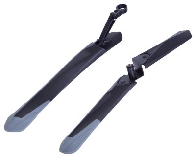 Крила 24-29" Пластик швидкознімн. BRAVVOS FL659 сірий без стійки у вилку та підсідельний штир