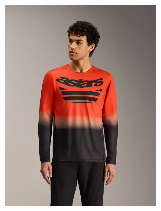 Джерси Alpinestars A-DURA ASTARS LS JERSEY 2.0 WHITE/BLACK, XL