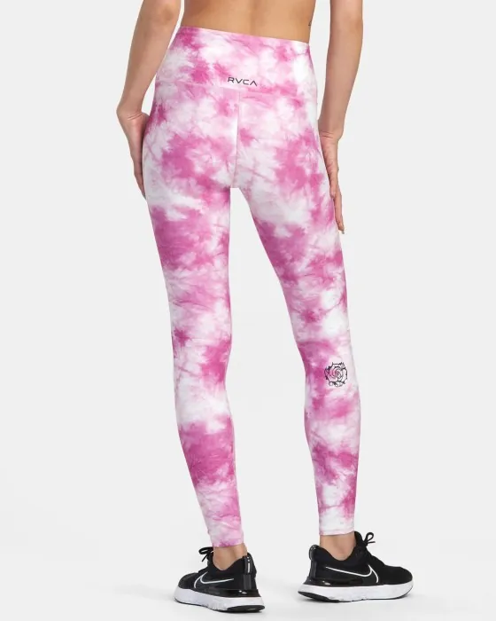 Тайтси RVCA ( AVJNP00242 ) THUG ROSE LEGGI J NDPT 2023