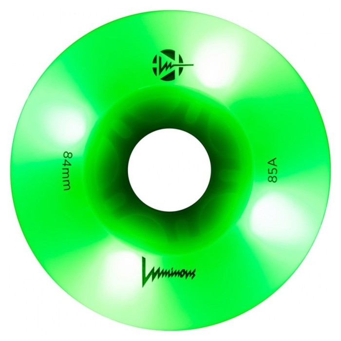 Светящиеся колеса для роликів FRSkates Luminous 84mm 85A (6шт)
