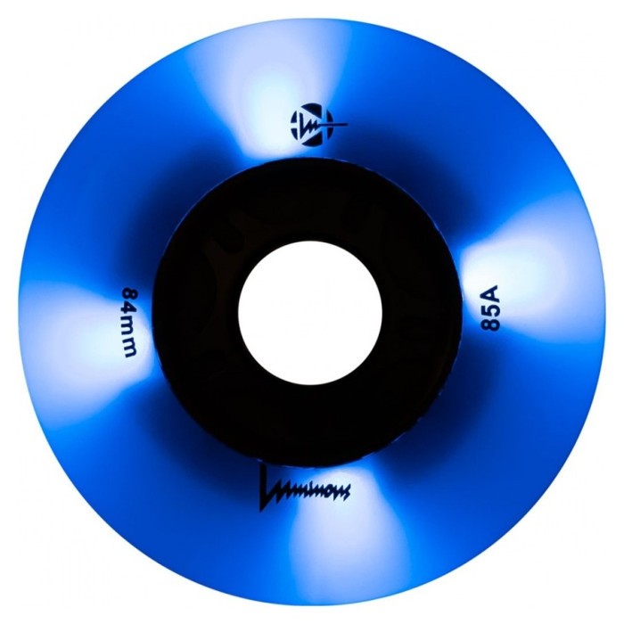 Светящиеся колеса для роликів FRSkates Luminous 84mm 85A (6шт)