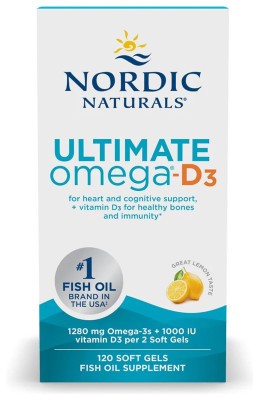 Ultimate Omega-D3 - 120 softgels