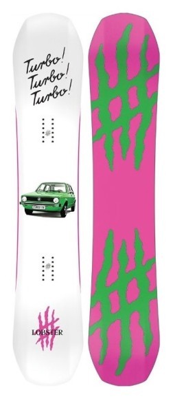 Сноуборд Lobster THE STOMPER 159 Pink/white/green (10.20.STOMP) O, укр