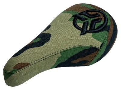 Сидіння Federal Mid Stealth Logo - камуфляжне з вишитим чорним логотипом