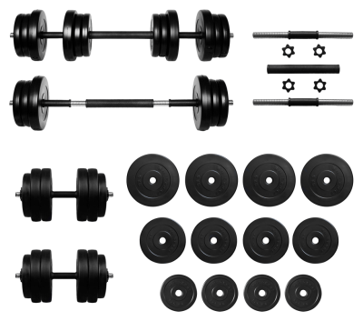 Гантелі з функцією штанги 2в1 на 36 кг RN-Sport