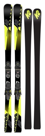 Лежи горные комплект K2 CHARGER+M3 11 TCX LIGHT QUIKCLIK 161см Black/Yellow/Grey (10C0003.242.1+10C1004.142.1)