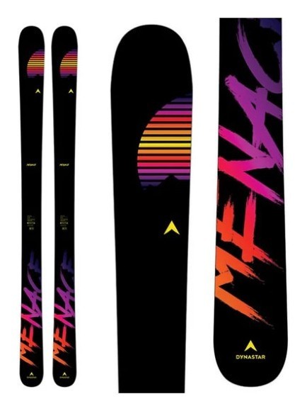 Ліжі гірські дитячі (комплект) Dynastar MENACE TEAM+KID-X 4 104см Black/multicolor (DAIJC01+FCFK002)