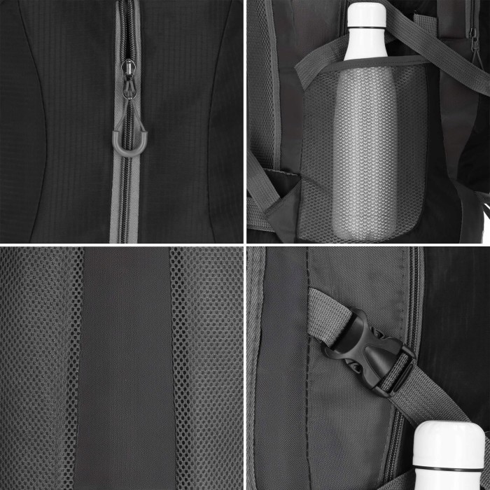 Туристический рюкзак Springos 60 л CS0132 Black/Grey