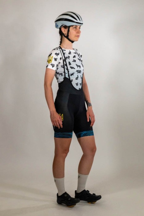 Велошорты Specialized RBX BIB SHORT W/SWAT WMN FULL CUSTOM 2023