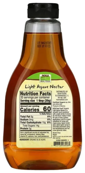 Agave Nectar Light & Organic - 660g