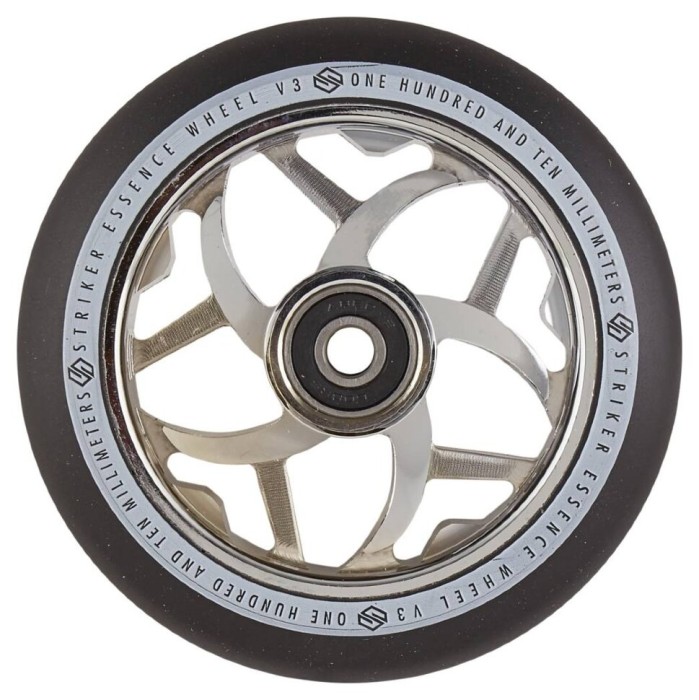 Колесо для трюкового самокату Striker Essence V3 110mm - Chrome, укр, укр