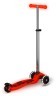 Самокат MICRO серії "Maxi Deluxe Glow LED" – ЧЕРВОНА АУРА (до 50 kg, 3-х колісний, світло), укр Фото - 3