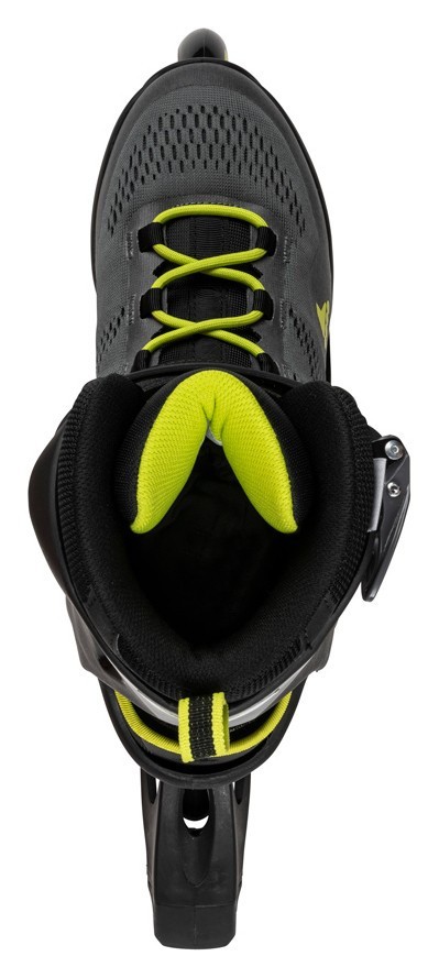 Роликові коньки для дорослих Rollerblade MACROBLADE 80 M 39 (7US) 250мм Black/lime (07100600), укр, укр