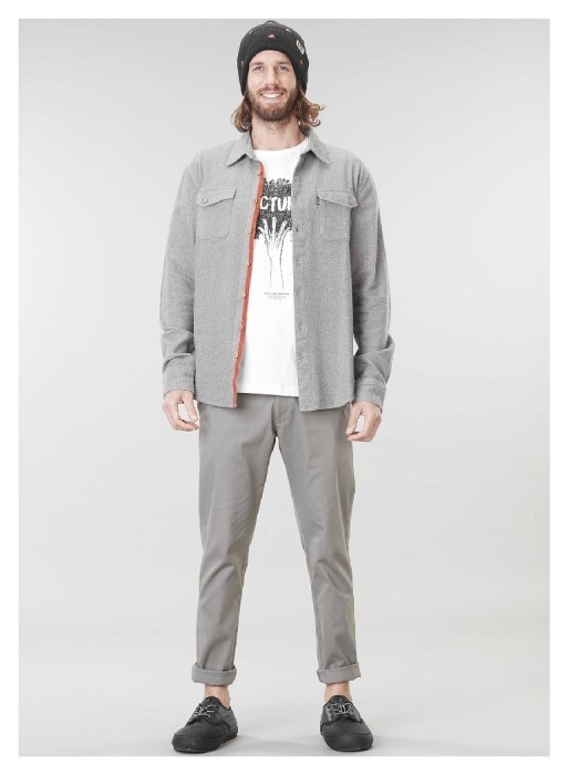 Рубашка Picture Organic Lewell grey