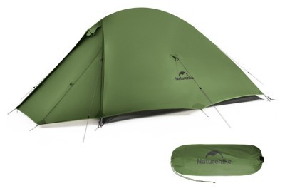 Намет надлегкий двомісний Naturehike Cloud Up Pro CNK2350WS020, темно-зелений