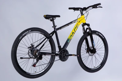 Велосипед уцінений AL 27.5" SPACE PHAETON DD FR рама-17" сіро-жовтий 2026