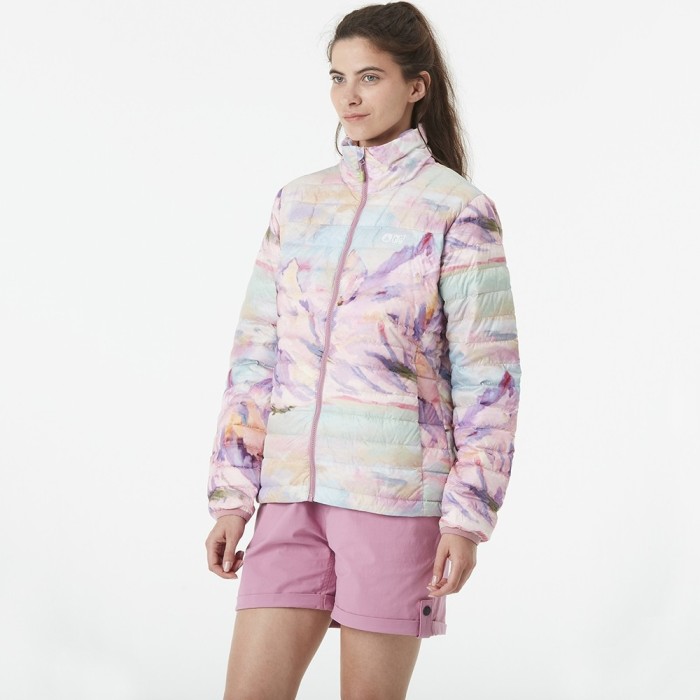 Picture Organic куртка пуховая Light Puff Printed W montanea print L