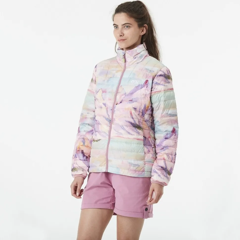Picture Organic пухова куртка Light Puff Printed W montanea print L (M)