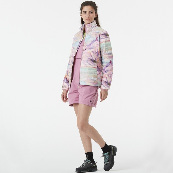 Picture Organic куртка пуховая Light Puff Printed W montanea print L