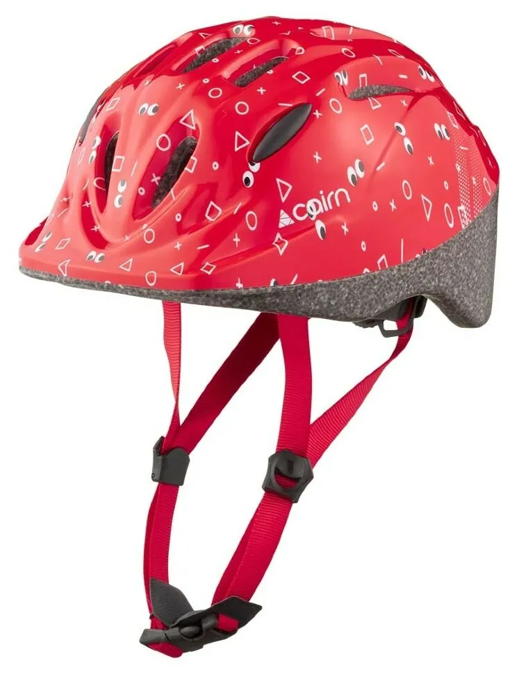 Cairn велошлем Sunny Jr shiny red play 48-52 (48-52)