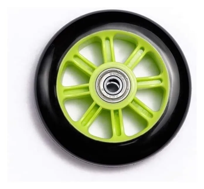 Колесо для трюкового самокату FreeRider PU-Core 100мм x 24мм Green (FRD.028864)