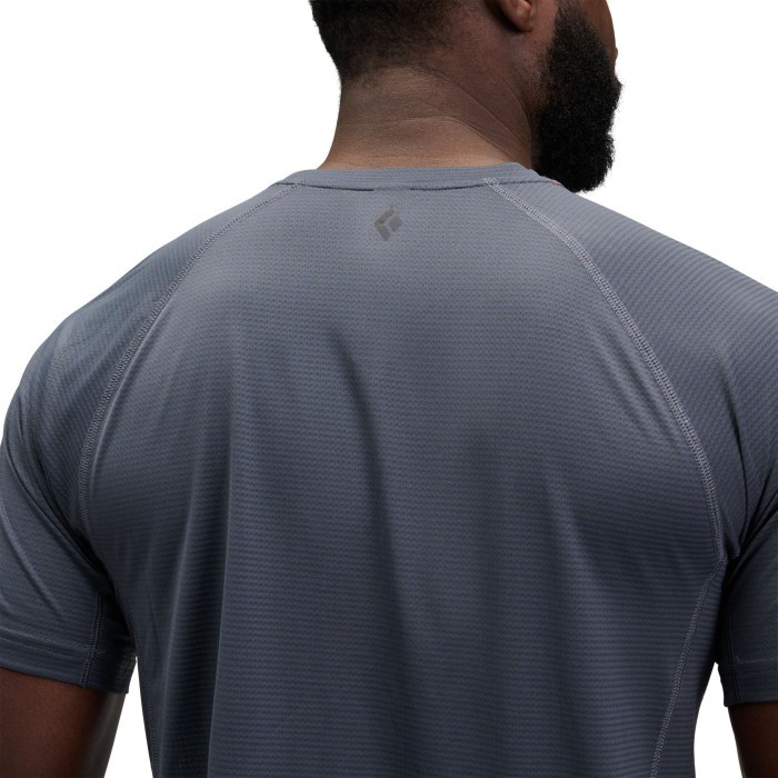 Мужская футболка Black Diamond M Distance SS Tee, Charcoal, L