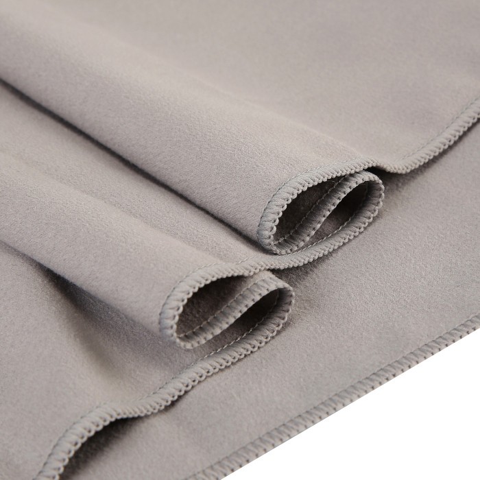 Рушник спортивний Cornix 180 x 100 см з мікрофібри XR-0559 Grey