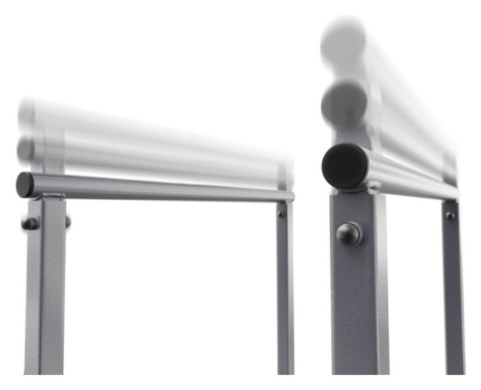 Брусья, Регульовані поручні виставкові