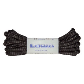 LOWA шнурки ATC Mid 150 cm black-grey dotted