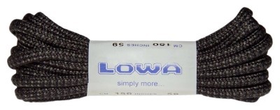 Шнурки LOWA ATC Mid 150 cm black-grey dotted