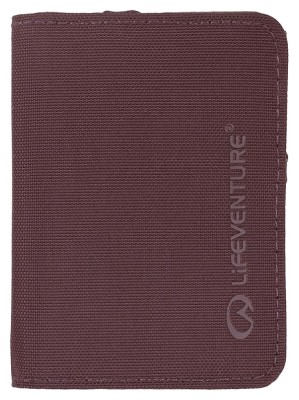 Lifeventure кошелек Recycled RFID Card Wallet plum