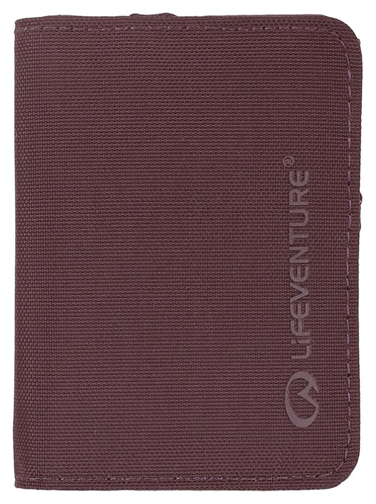 Lifeventure кошелек Recycled RFID Card Wallet plum