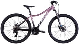 Велосипед AL 27,5" Leon XC LADY 105 DD CS рама-16" рожевий з чорним 2025 Велосипед AL 27,5" Leon XC LADY 105 DD CS рама-16" рожевий з чорним 2025