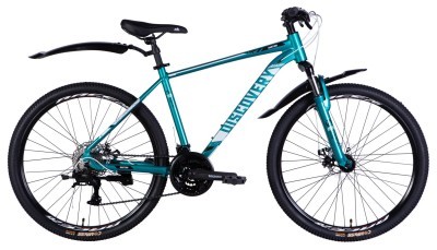 Велосипед AL 26" Discovery BASTION DD CS рама-18" бірюзовий 2025
