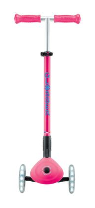 Самокат GLOBBER серії ELITE LIGHTS, фуксія, колеса з підсвіткою, 50кг, 3+