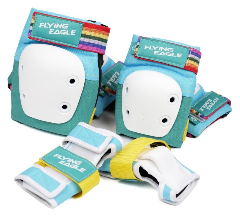 Комплект защиты Flying Eagle Pro JR Valiant синий M (6-10 лет)