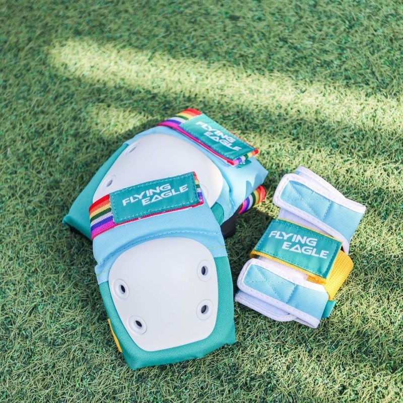 Комплект защиты Flying Eagle Pro JR Valiant синий M (6-10 лет)